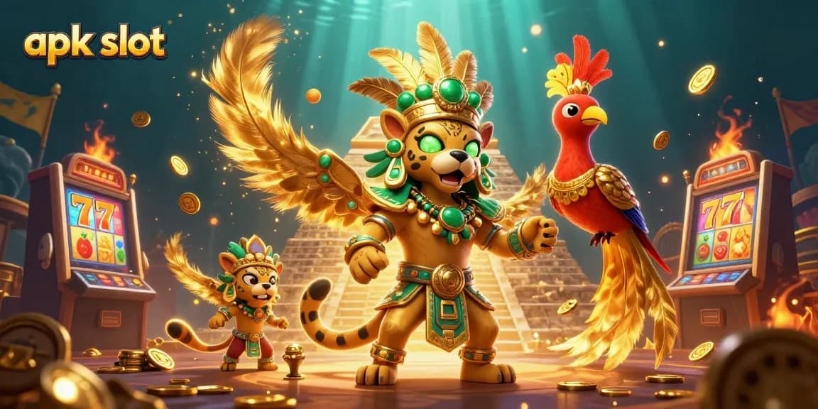 Menang besar dengan apk slot di kasino, sambil bermain mesin slot kuno dan menonton pertunjukan.