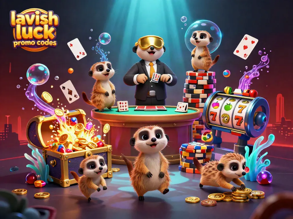 Experience thrilling gameplay with lavish luck promo codes at a vibrant meerkat casino.