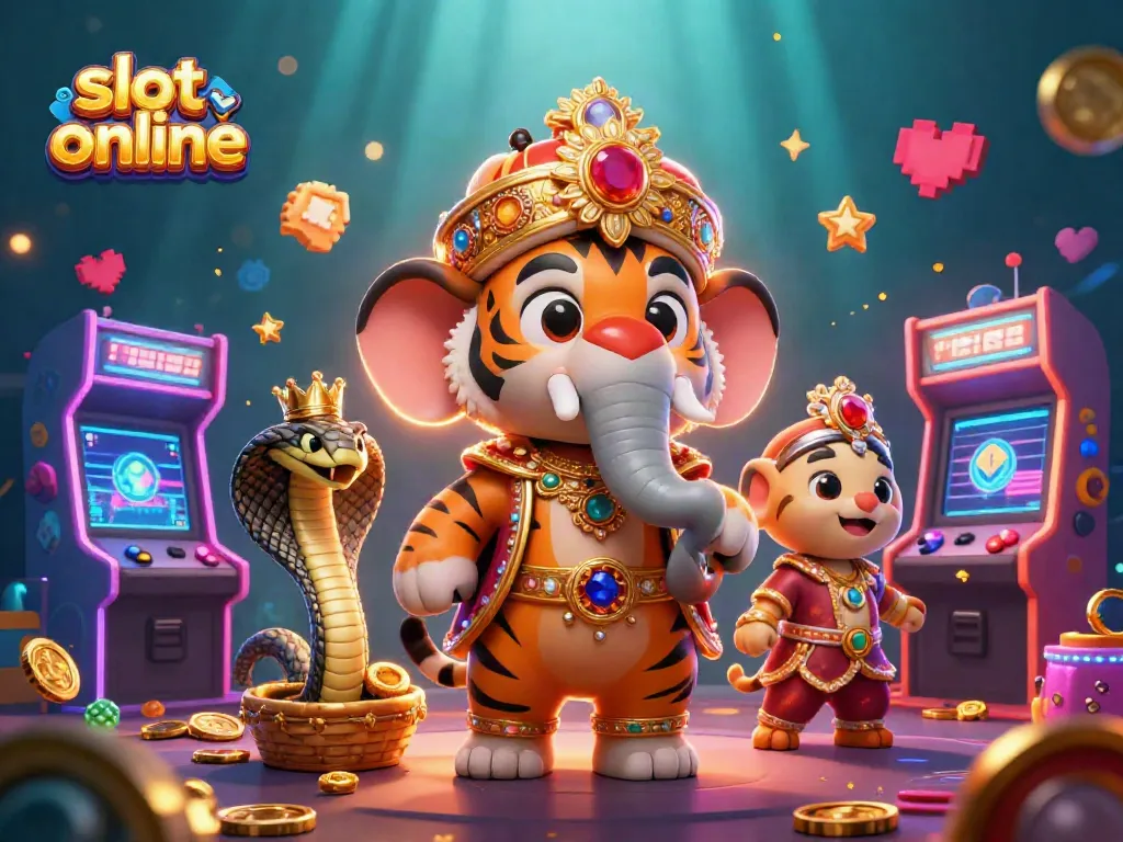Mainkan slot online pada portal D59 dengan karakter fantastis dan elemen kasino menarik.