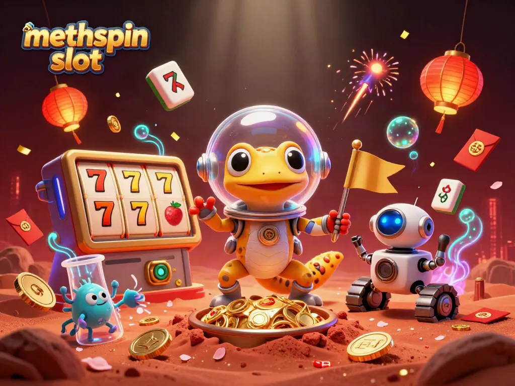 Spin the reels at methspin slot where Martian adventures and casino thrills collide!