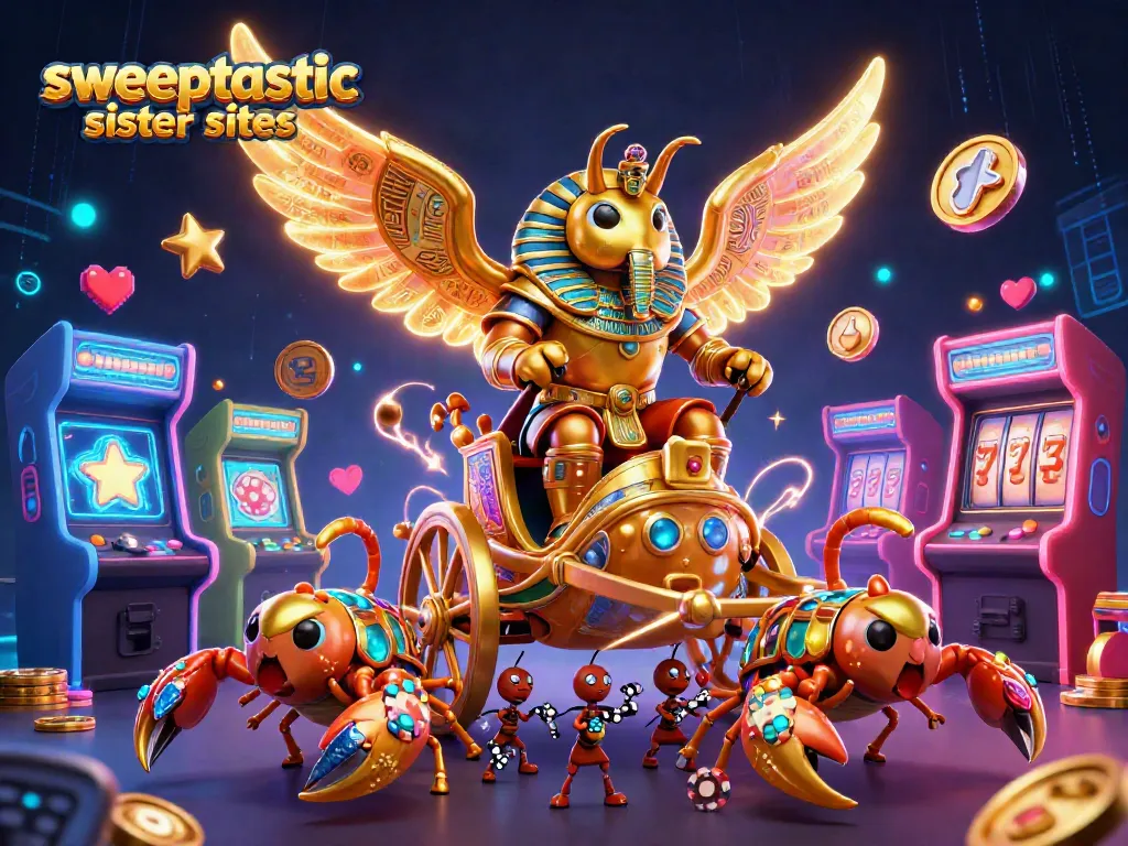 Engage with top sweeptastic sister sites and experience thrilling casino adventures.