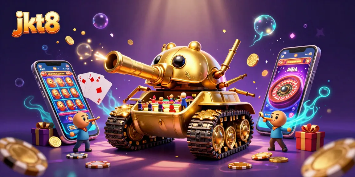 Raihlah kemenangan besar dengan jkt8 di kasino mini dari tank kumbang emas yang unik.