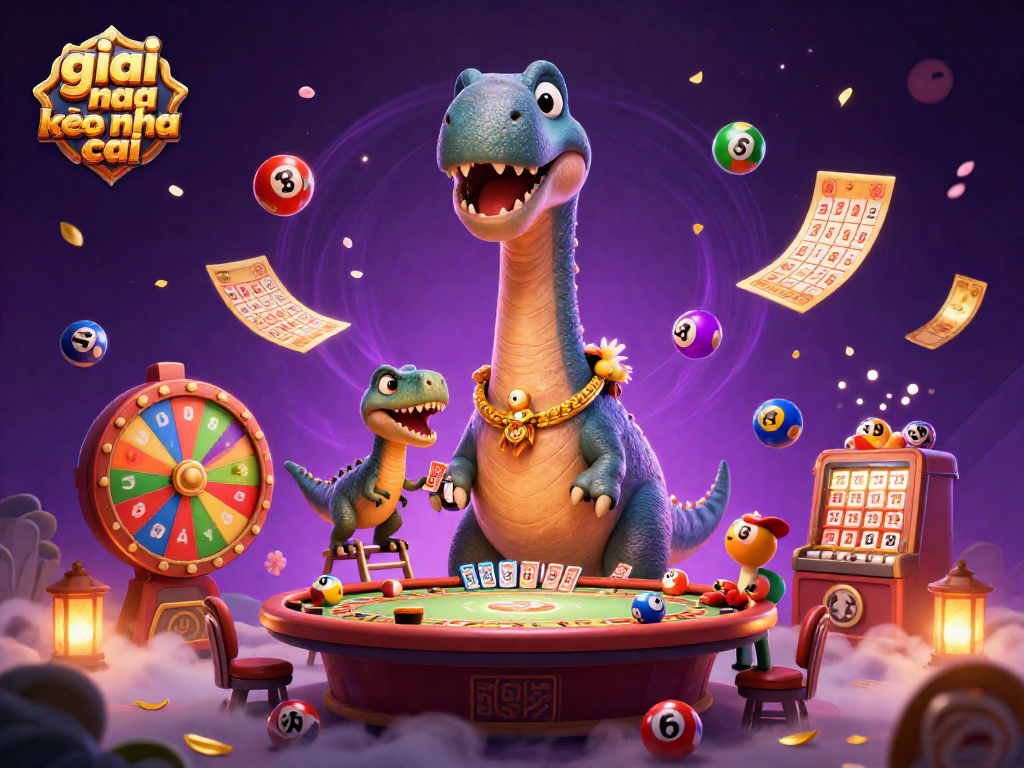 Experience the thrill of gambling with giai ma keo nha cai in a captivating casino scene full of excitement.