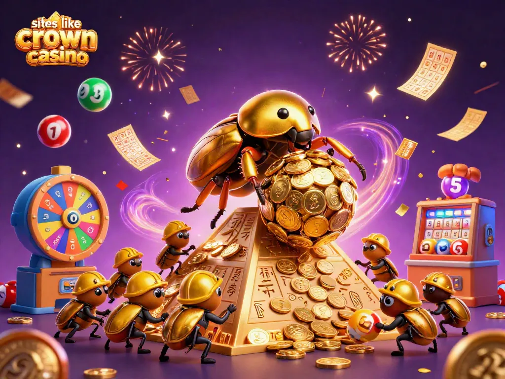 Engage with top sweepstakes through sites like crown coins casino featuring vibrant gaming elements and gold coins.
