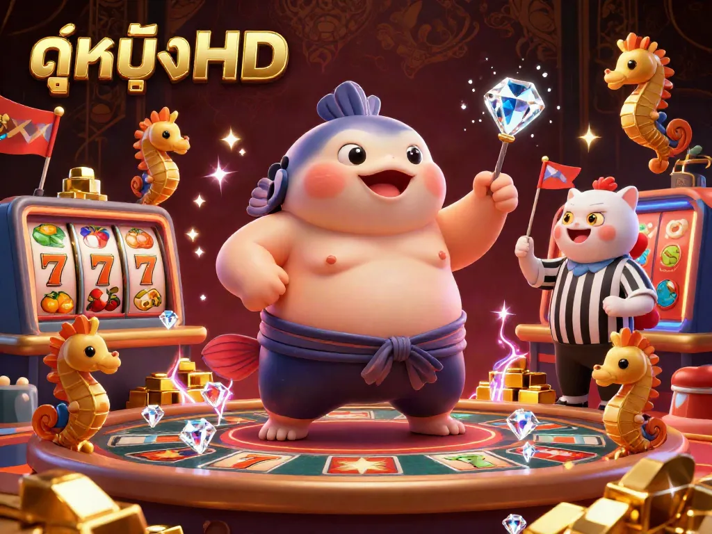 Enjoy gambling excitement with ดูหนังHD featuring a vibrant underwater casino scene.