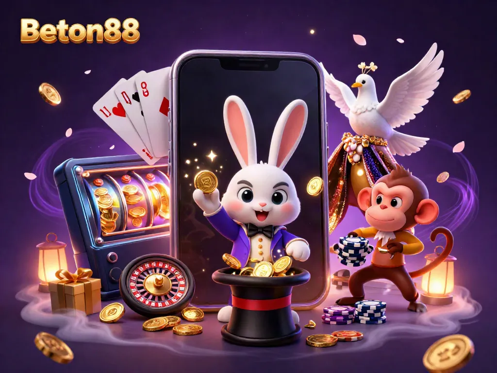 BETON88 menarik pemain dengan permainan slot interaktif dan hadiah menarik, menyajikan keseruan instan.