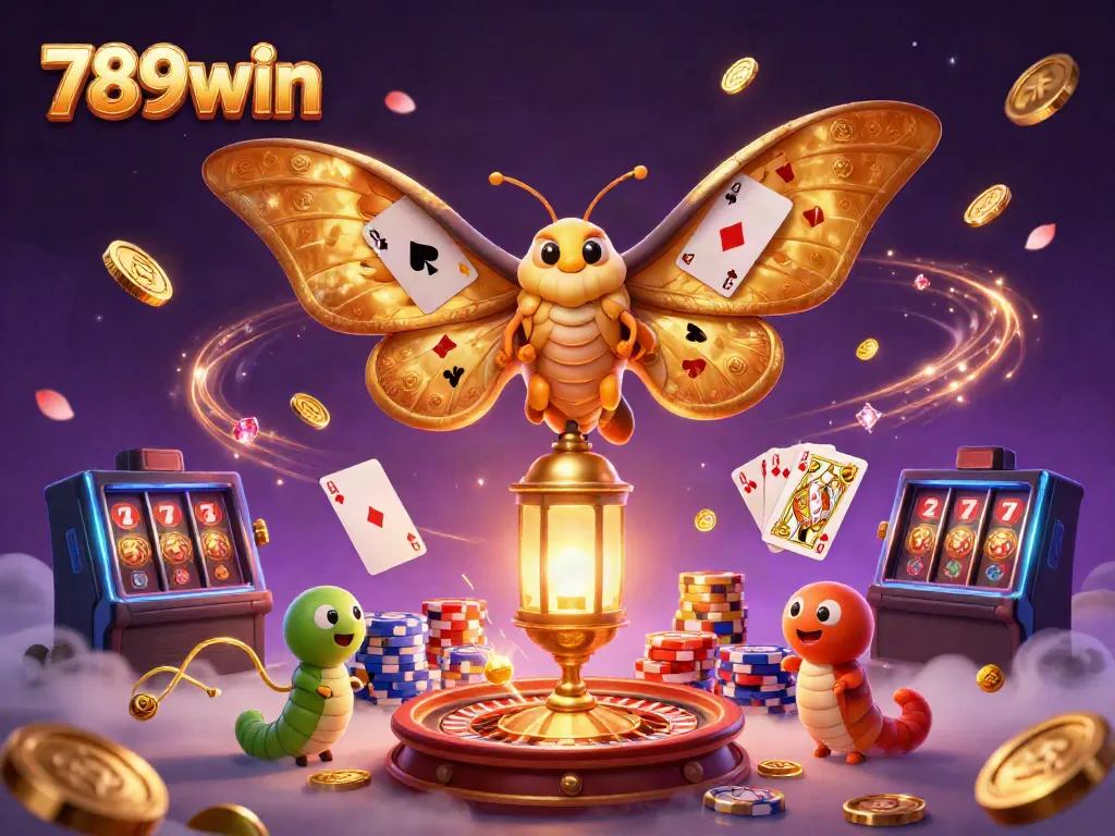 Experience thrilling gameplay at 789win with dazzling gold coins and vibrant casino elements