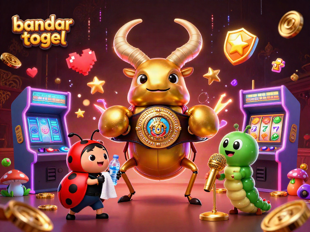 Engage with bandar togel vibrant gameplay through colorful characters in an exciting casino scene.