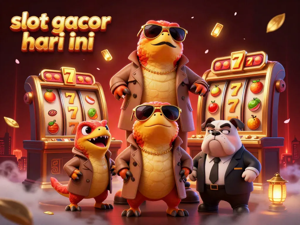 Menangkan slot gacor hari ini dengan raptor lucu dan suasana kasino mewah.