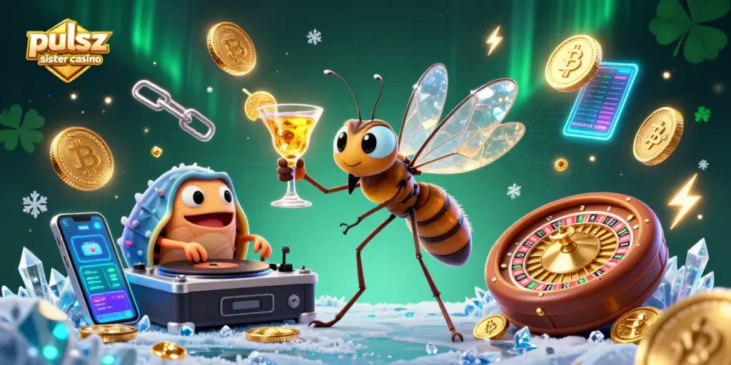 Engage in thrilling gameplay at pulsz sister casino with a lively digital atmosphere showcasing unique casino elements.