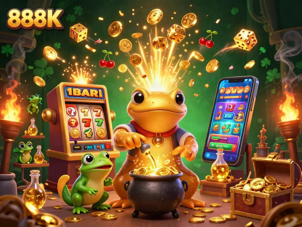 Engage with thrilling 888K casino excitement as the golden salamander alchemist turns metals into jackpot treasures.