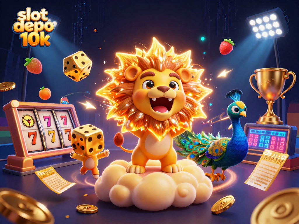 Menangkan slot depo 10k dengan gameplay seru bersama slot reels dan simbol buah yang memukau.