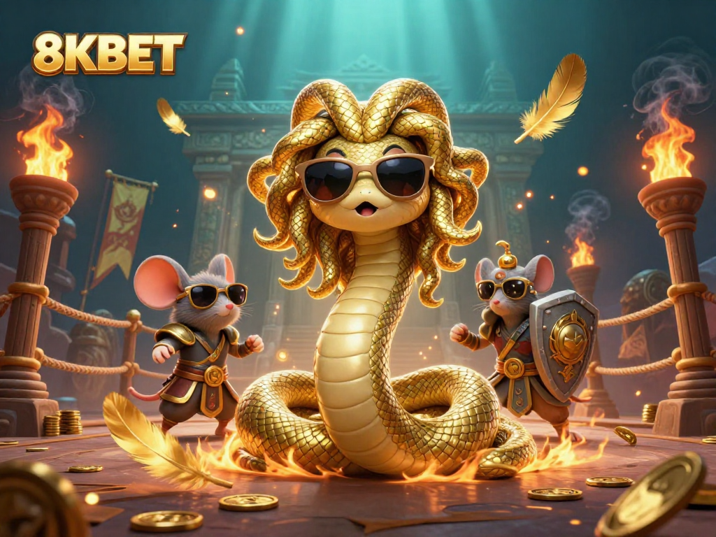 Engage with exciting gameplay at 8KBET featuring fun characters and dynamic gambling elements.