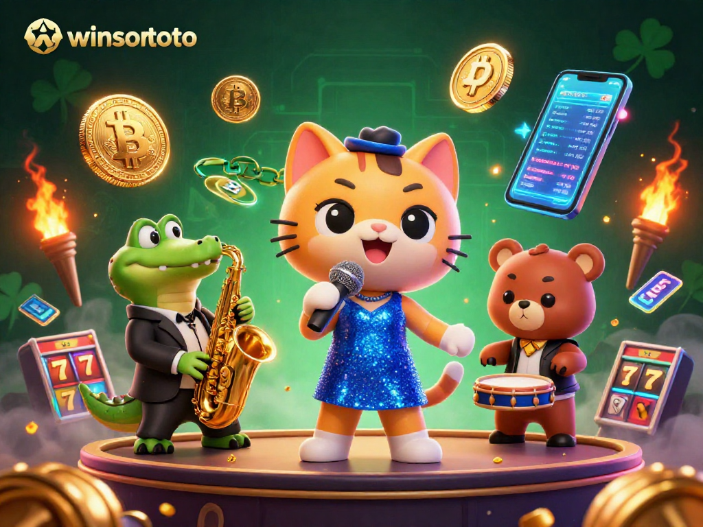 Menangkan kesenangan bermain di winsortoto dengan ilustrasi kasino 3D yang mencolok dan penuh warna.