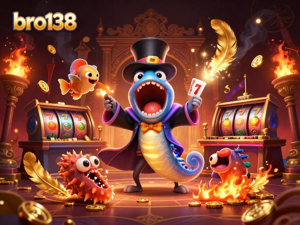 Win big with bro138's thrilling casino games featuring vivid characters and dynamic elements.