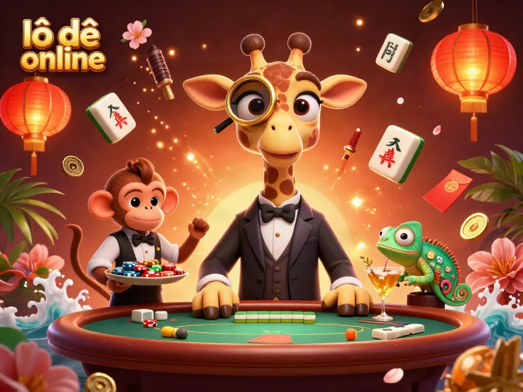 Engage with exciting lô đề online action featuring vibrant characters at a dynamic casino scene.