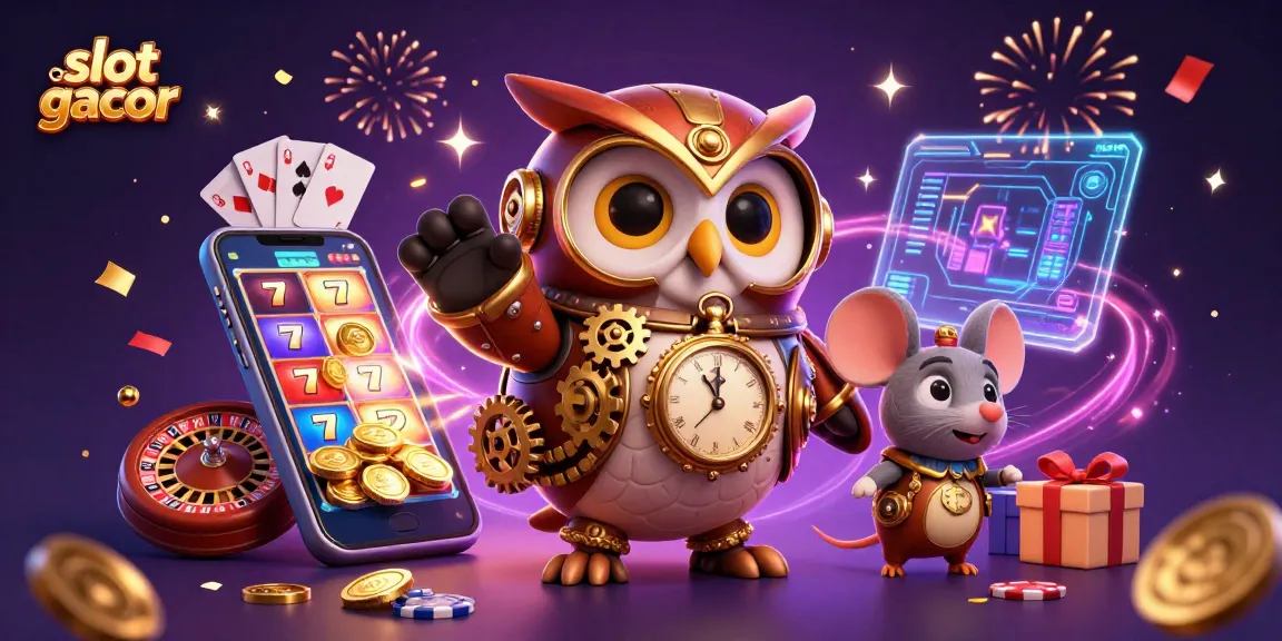 Menangkan slot gacor dengan banyak pilihan permainan dari KOITOTO dalam ilustrasi digital yang menarik.
